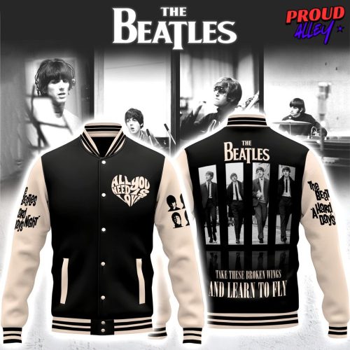 Beatles All You Need Is Love Varsity Jacket