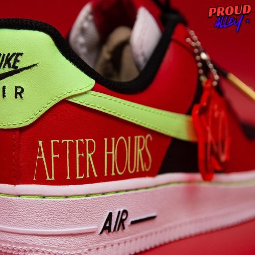 The Weeknd After Hour Limited Edition Air Force 1