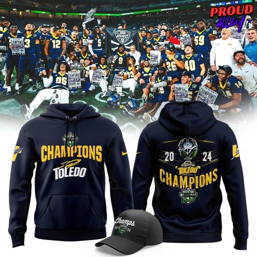 Toledo Rockets Above Bowl Champions 2024 Hoodie