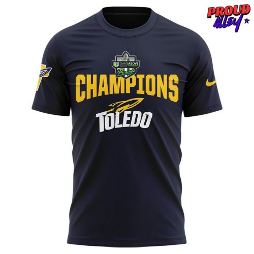 Toledo Rockets Game Above Bowl Champions 2024 T-Shirt