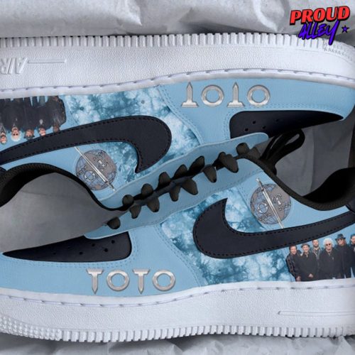 Toto Band Blue Light Limited Edition Nike Air Force 1