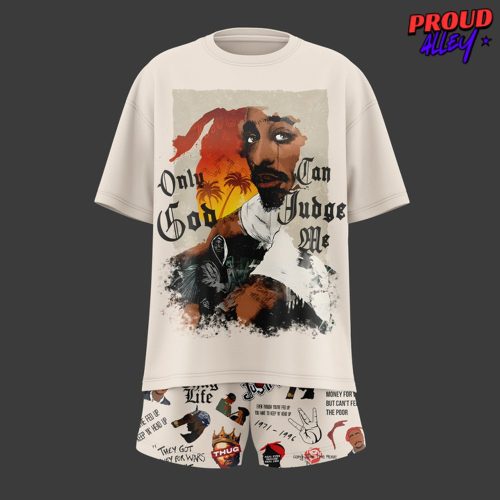 Tupac Shakur Only God Can Judge Me T-shirt