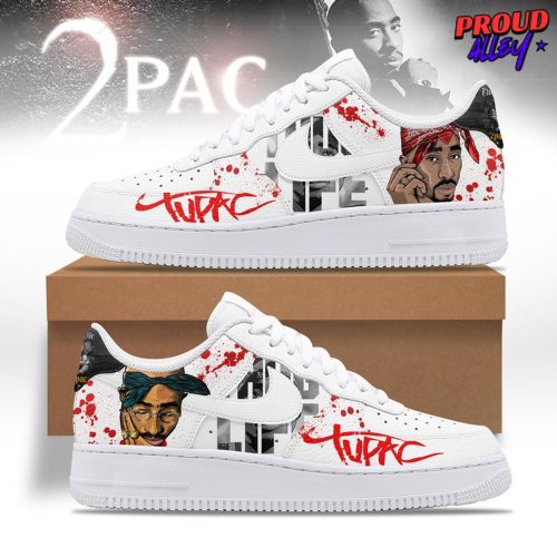 Tupac Thug Life Limited Edition Nike Air Force 1