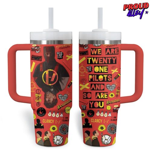 Twenty One Pilots Stanley Tumbler 40oz