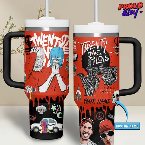 Twenty One Pilots The Clancy World Tour Stanley Tumbler