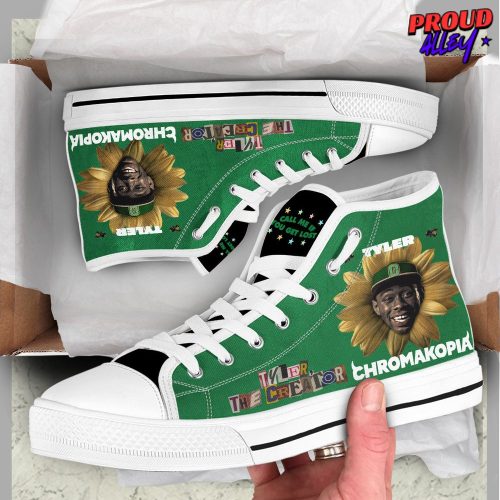 Tyler The Creator Limited Edition High Top Canvas Shoes