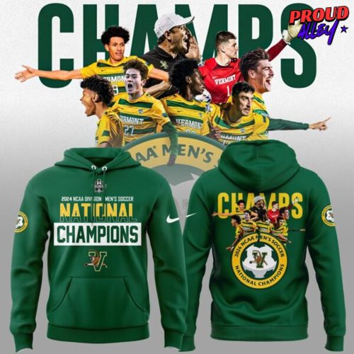 UVM Men’s Soccer 2024 College Cup National Champions Hoodie