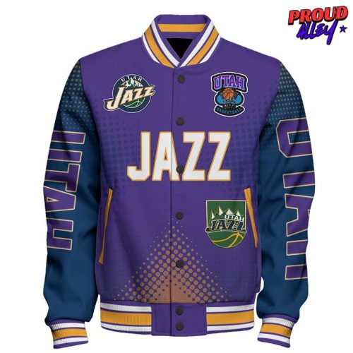 Utah Jazz NBA 2024 Limited Edition Varsity Jacket