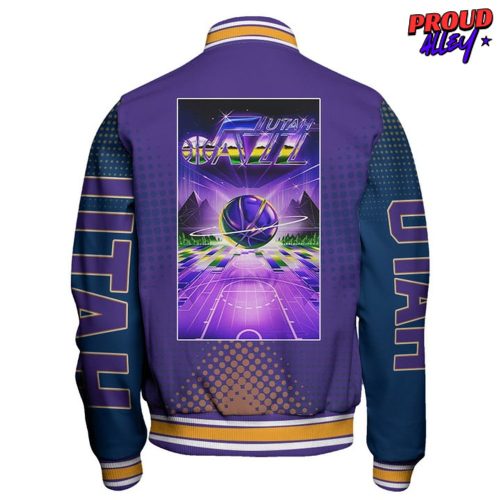 Utah Jazz NBA 2024 Limited Edition Varsity Jacket