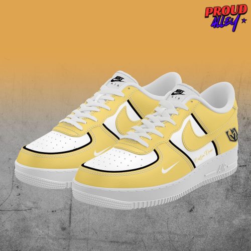 Vegas Golden Knights Custom Nike Air Force 1