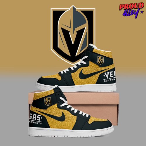 Vegas Golden Knights Custom Nike Air Jordan 1