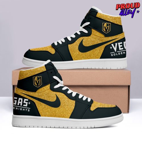 Vegas Golden Knights Custom Nike Air Jordan 1