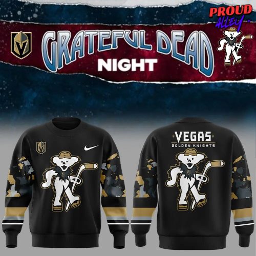 Vegas Golden Knights Grateful Dead Night Special Sweatshirt