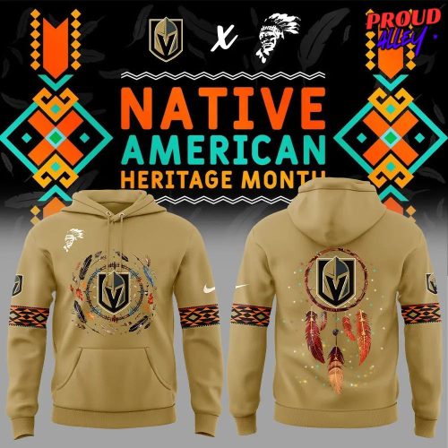 Vegas Golden Knights Native American Heritage Month Limited Hoodie