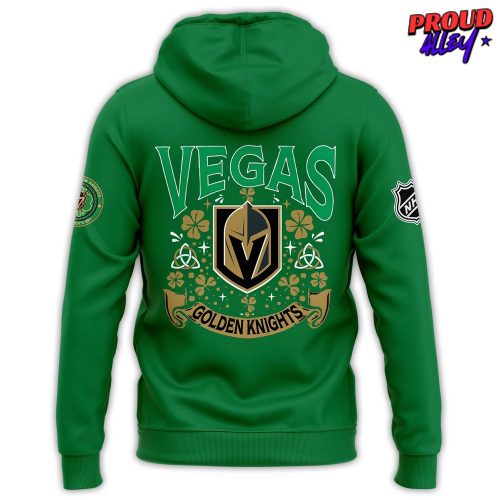 Vegas Golden Knights x STPatricks 2024 Hoodie