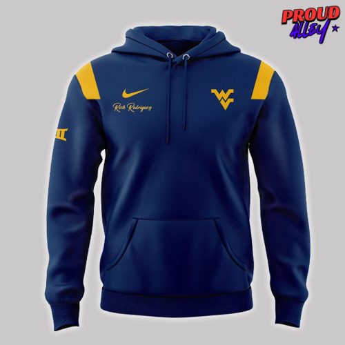 West Virginia Mountaineers Coach Rich Rodriguez Special Hoodie