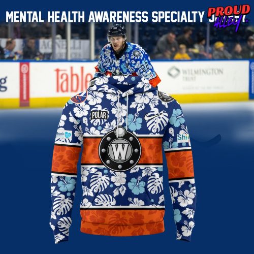 Worcester Railers x Mental Health Awareness Specialty Hoodie