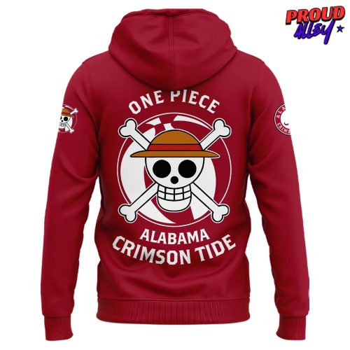 Alabama Crimson Tide x One Piece Night Special Hoodie