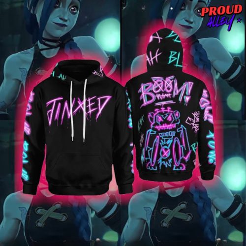 Arcane League of Legends Jinxed Special Hoodie