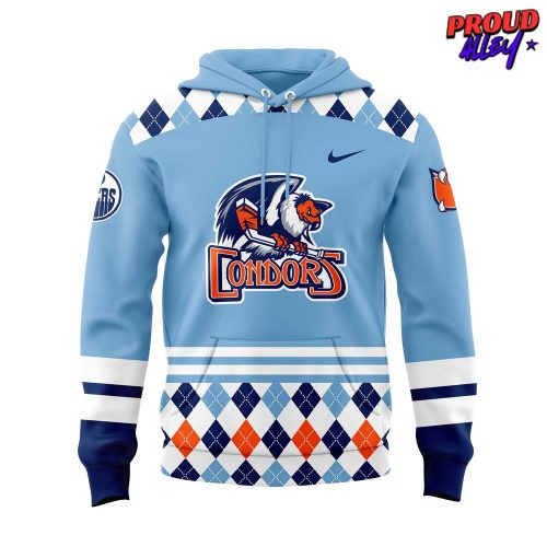 Bakersfield Condors Crispy Bacon Dash Uniform Action Hoodie