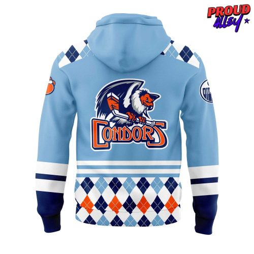 Bakersfield Condors Crispy Bacon Dash Uniform Action Hoodie