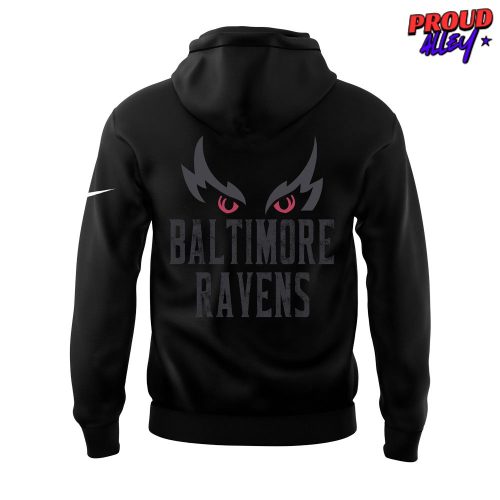 Baltimore Ravens Ready To Roll AFC North Champions Nike Black Hoodie