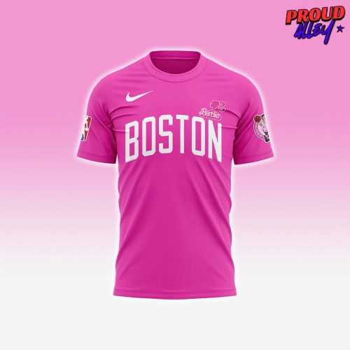 Boston Celtics x Barbie Night Game 2025 NBA T-Shirt