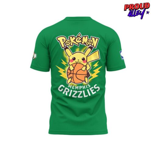 Boston Celtics x Pokemon Night 2025 TShirt