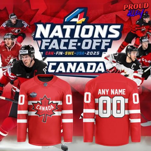 Canada Team 4 Nations Face-Off 2025 Hockey Jersey