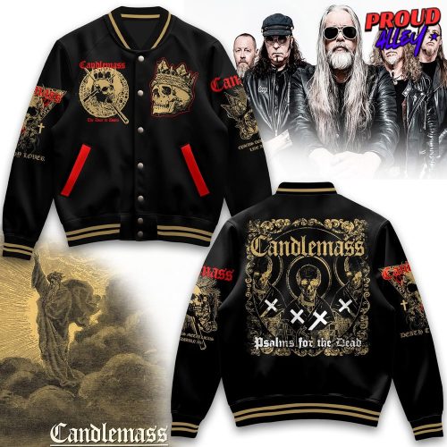 Candlemass Psalms for the Dead Varsity Jacket