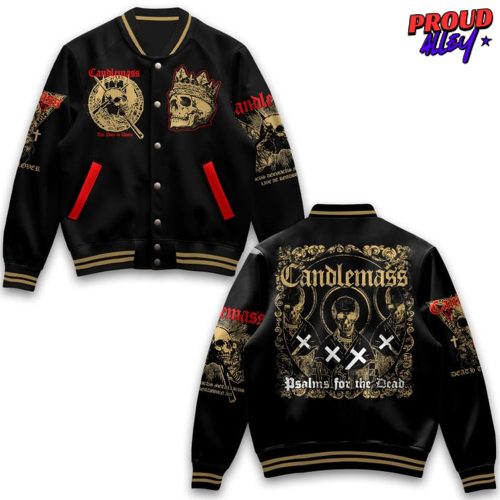 Candlemass Psalms for the Dead Varsity Jacket