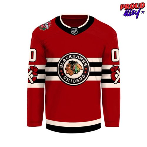 Chicago Blackhawks NHL Winter Classic 2025 Hockey Jersey