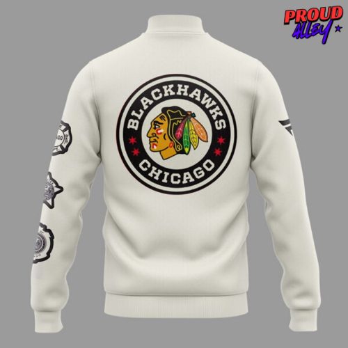 Chicago Blackhawks Winter Classic 2025 Varsity Jacket