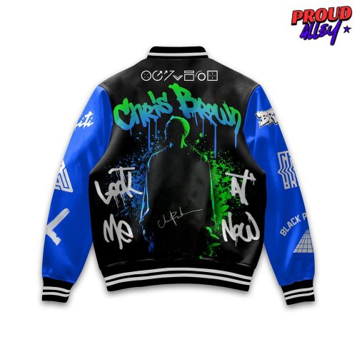 Chris Brown 2025 Limited Edition Varsity Jacket