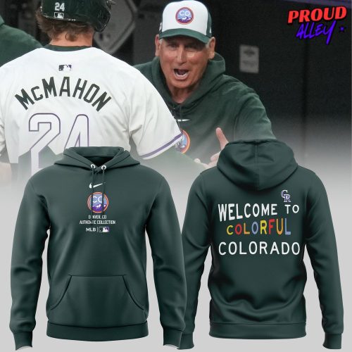 Colorado Rockies Welcome to Colorful Colorado Hoodie