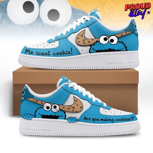 Cookie Monster Limited Edition Nike Air Force 1