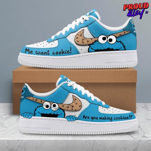 Cookie Monster Limited Edition Nike Air Force 1