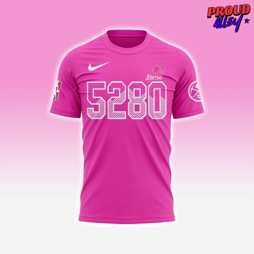 Denver Nuggets Barbie Night Game 2025 T-Shirt