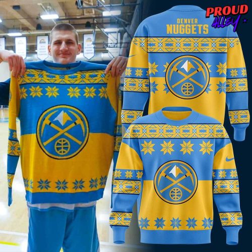 Denver Nuggets Nikola Jokić Happy Holiday Special Sweatshir