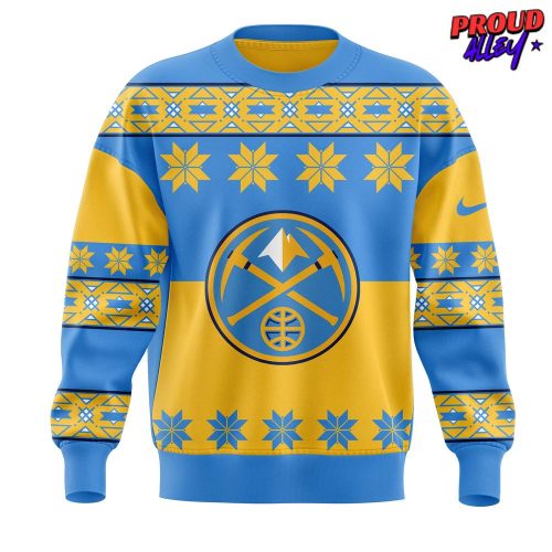 Denver Nuggets Nikola Jokić Happy Holiday Special Sweatshir