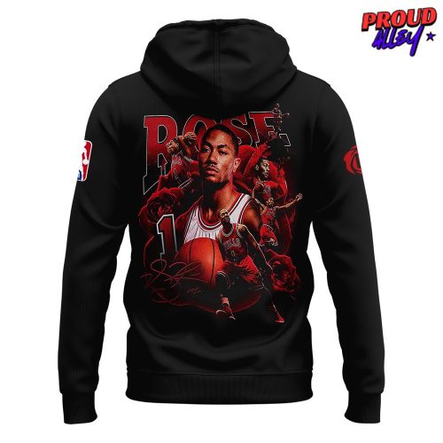 Derrick Rose 1425 Chicago Bulls Hoodie