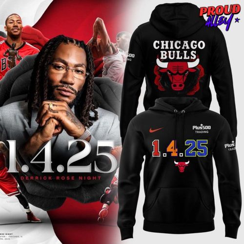 Derrick Rose Night 2025 Chicago Bulls Hoodie