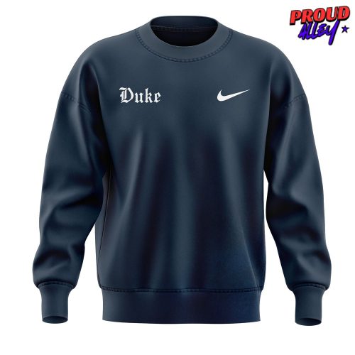 Duke Mens Basketball Coach Chris Special Navy Sweatshirt