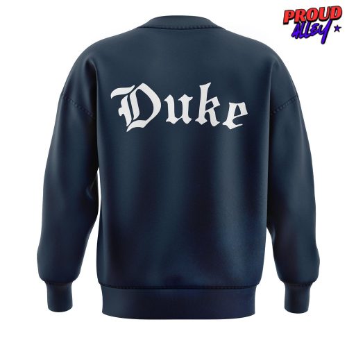 Duke Mens Basketball Coach Chris Special Navy Sweatshirt