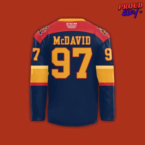 Erie Otters Connor McDavid Special Hockey Jersey