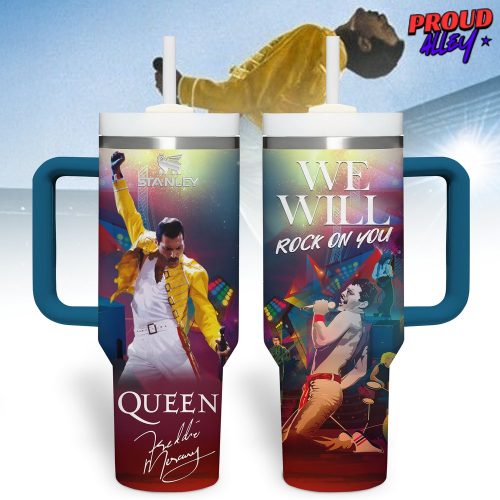 Freddie Mercury Rock On You Stanley Tumbler Cup