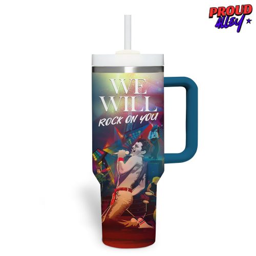 Freddie Mercury Rock On You Stanley Tumbler Cup