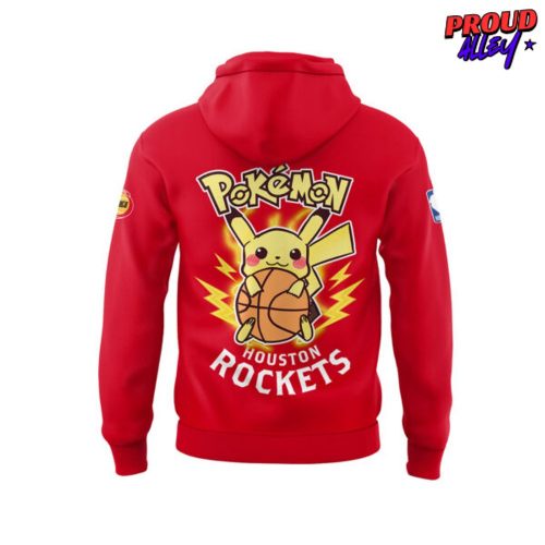 Houston Rockets x Pokemon Night 2025 Hoodie