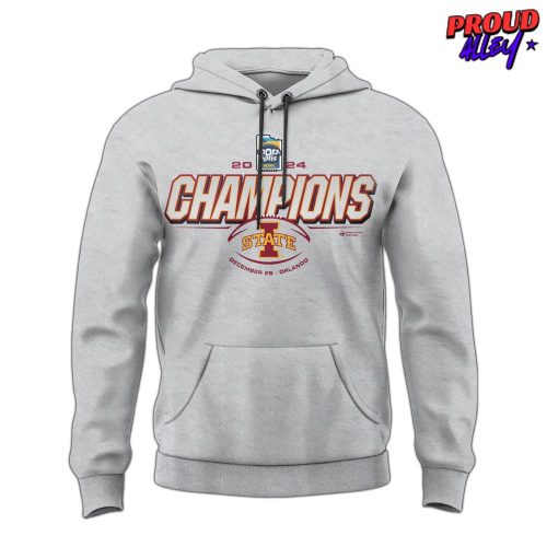 Iowa State Pop Tarts Bowl Champions 2024 Hoodie