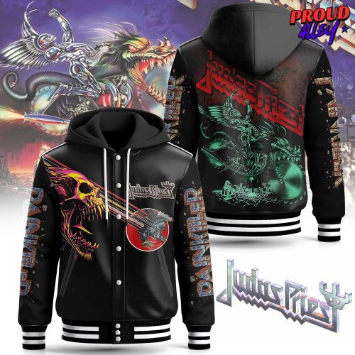 Judas Priest Limited Edition Hooded Varsity Jacket